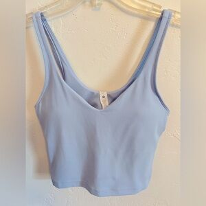LuLuLemon Align tank top light support size 2. Light blue